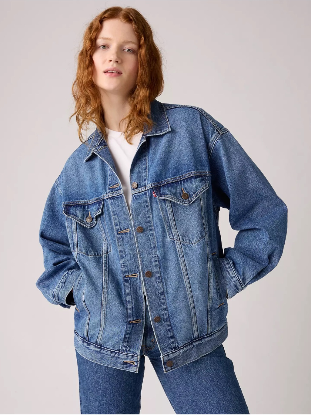 Levi's Oversized Trucker Denim Jacket